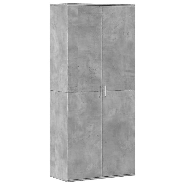 vidaXL Schuhschrank Betongrau 80x39x178 cm Holzwerkstoff 3276675 günstig online kaufen