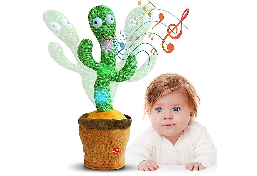 Dilara Kuscheltier Tanzender & Singender Kaktus Musik & LED Beleuchtung u. günstig online kaufen