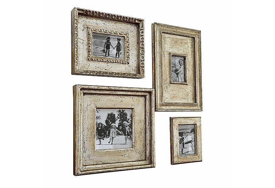 Mirabeau Bilderrahmen Bilderrahmen 4er Set Holny antiksilber günstig online kaufen