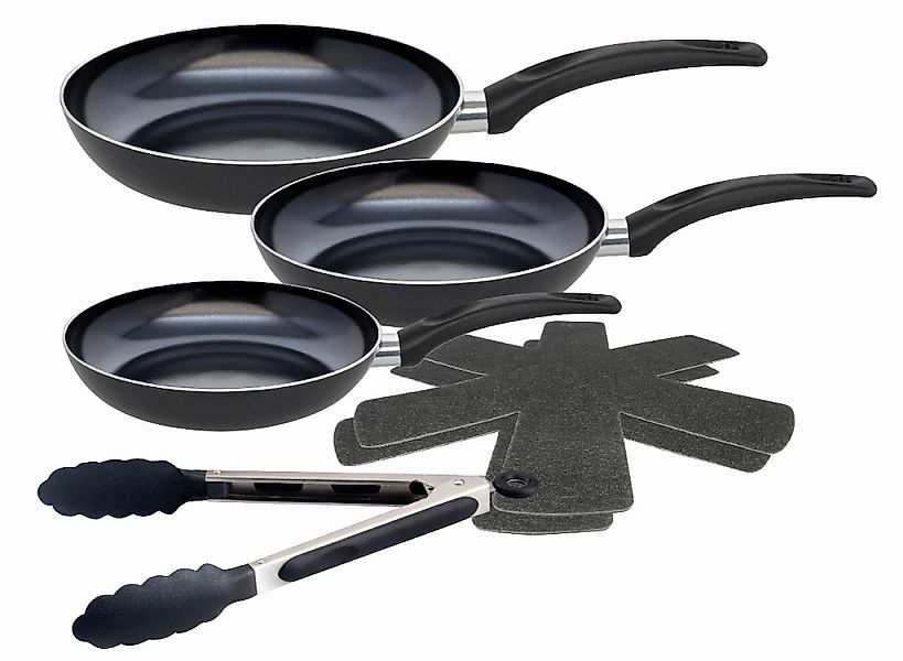 Elo - Meine Küche Pfannen-Set "Prima Cucina 6 teilig" Aluminium Set, 1x Bra günstig online kaufen