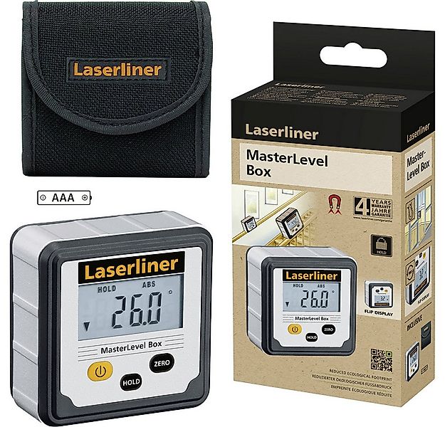 LASERLINER Wasserwaage Laserliner MasterLevel Box 081.260E Digitale Wasserw günstig online kaufen