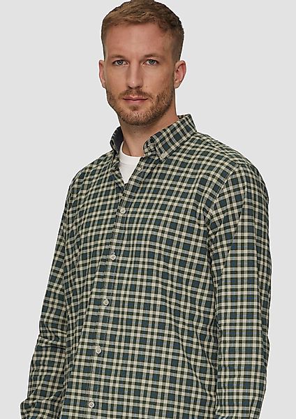 s.Oliver Langarmhemd Regular Fit: Hemd aus günstig online kaufen