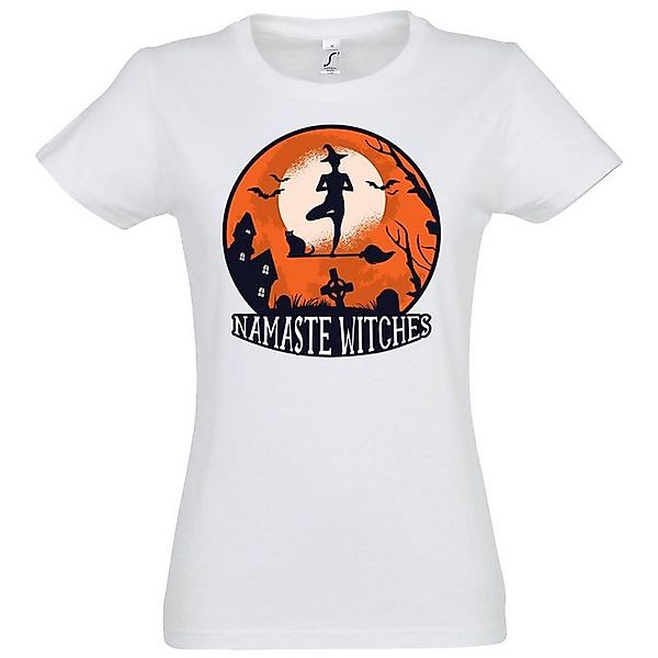 Youth Designz T-Shirt Namaste Witches Damen Shirt mit lutsigem Frontprint günstig online kaufen