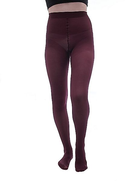 SYS Feinstrumpfhose Strumpfhose 40 DEN Mikrofaser matt Farben weinrot-burgu günstig online kaufen