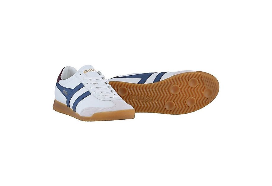 Gola Torpedo Leder 2024 weiss/blaugrau/dunkelrot Herren Sneaker günstig online kaufen