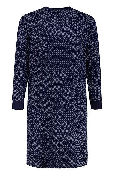 JP1880 Schlafanzug Nachthemd uni Langarm bis günstig online kaufen