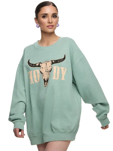 Worldclassca Sweatshirt Worldclassca Oversized Sweatshirt Print günstig online kaufen