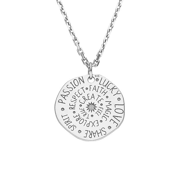 SCHOSCHON Kette mit Anhänger SONNE Halskette günstig online kaufen