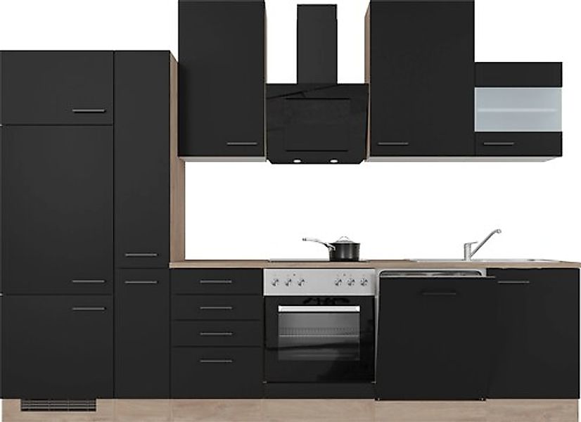 Flex-Well Küchenzeile »Capri«, mit und ohne E-Geräten erhältlich, Gesamtbre günstig online kaufen