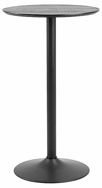 ACTONA GROUP Bartisch »Ibiza«, (1 St.), Bartisch rund Ø 60 cm, Schwarz, mit günstig online kaufen