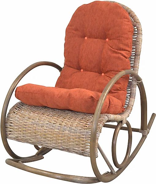 HOFMANN LIVING AND MORE Schaukelsessel, (1 St.), Handgeflochten günstig online kaufen