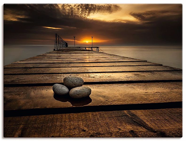 Artland "Sonnenaufgang am Schwarzen Meer" Sonnenaufgang & -untergang 1 Stk. günstig online kaufen