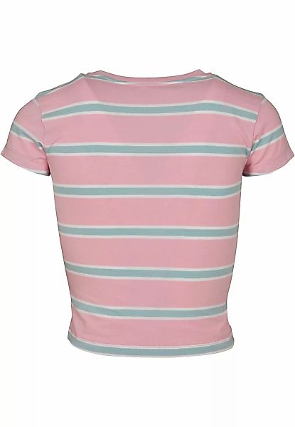 URBAN CLASSICS T-Shirt "Urban Classics Damen Ladies Stripe Cropped Tee" günstig online kaufen