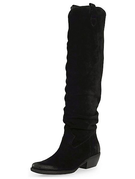 Felmini Stiefel Veloursleder . Bikerboots günstig online kaufen