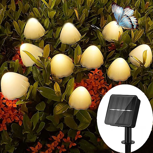 oyajia LED Solarleuchte LED Solarleuchten, 20 günstig online kaufen