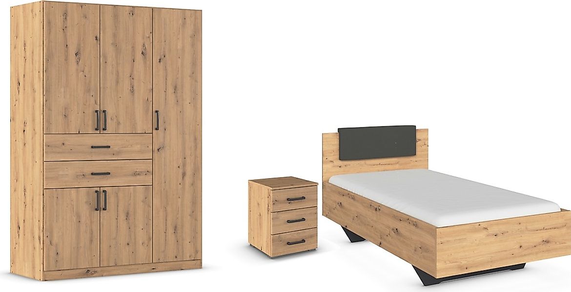 rauch Schlafzimmer-Set "Komplettzimmer Komplettschlafzimmer Schlafzimmer-Se günstig online kaufen