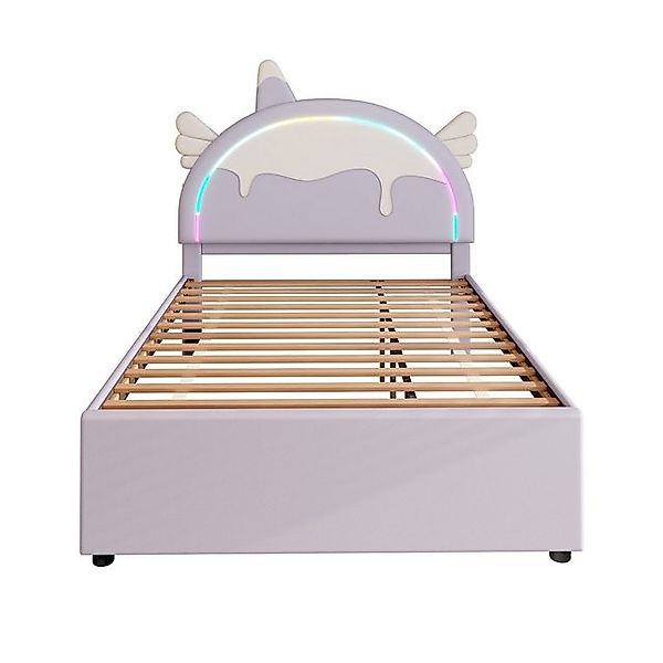 Gotagee Kinderbett Modern Cartoon Doppelbett Gästebett mit Ausziehbett 140x günstig online kaufen