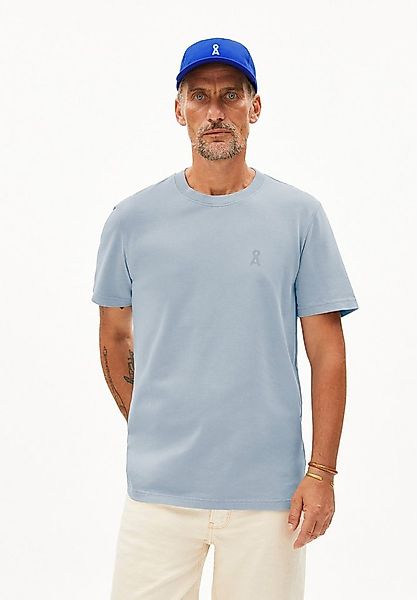 Armedangels Print-Shirt MAARKOS GMT DYE Rundhalsausschnitt günstig online kaufen