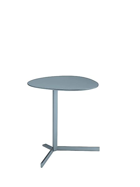 Birdy Kiesel Beistelltisch oval eisblau H: 45cm günstig online kaufen