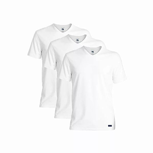 TED BAKER Herren T-Shirt 3er Pack - V-Ausschnitt, Kurzarm, Cotton Stretch W günstig online kaufen