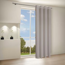 Gerster Vorhang "Ilia" Ösen 1 Stk. tlg. HxB: 235x140, klasischer Uni Ösensc günstig online kaufen