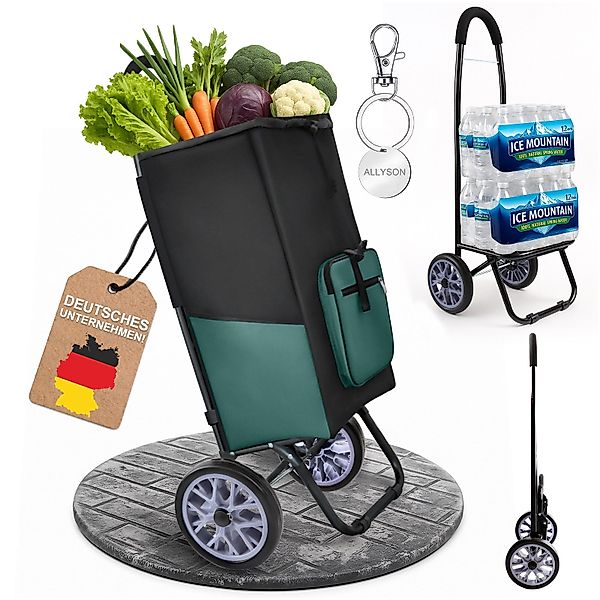 Allyson Einkaufstrolley Einkaufswagen Trolley, Einkauftrolley Klappbar günstig online kaufen