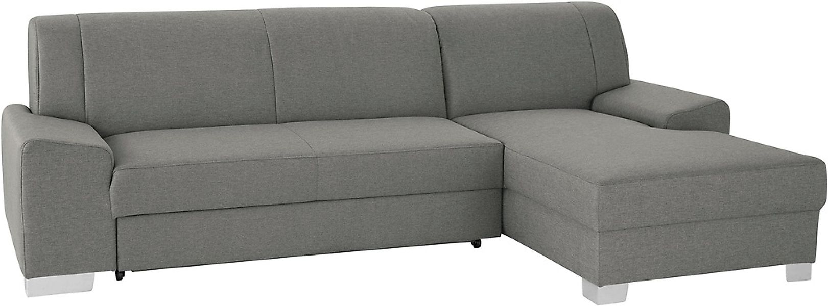 DOMO collection Ecksofa "Anzio L-Form, whlw. Bettfunktion, Federkern, hochw günstig online kaufen