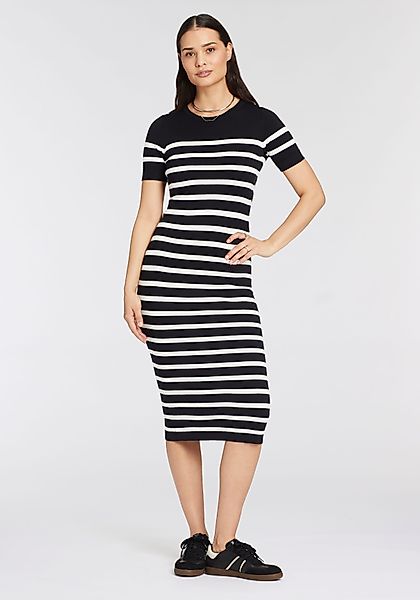 HECHTER PARIS Strickkleid mit Streifen günstig online kaufen