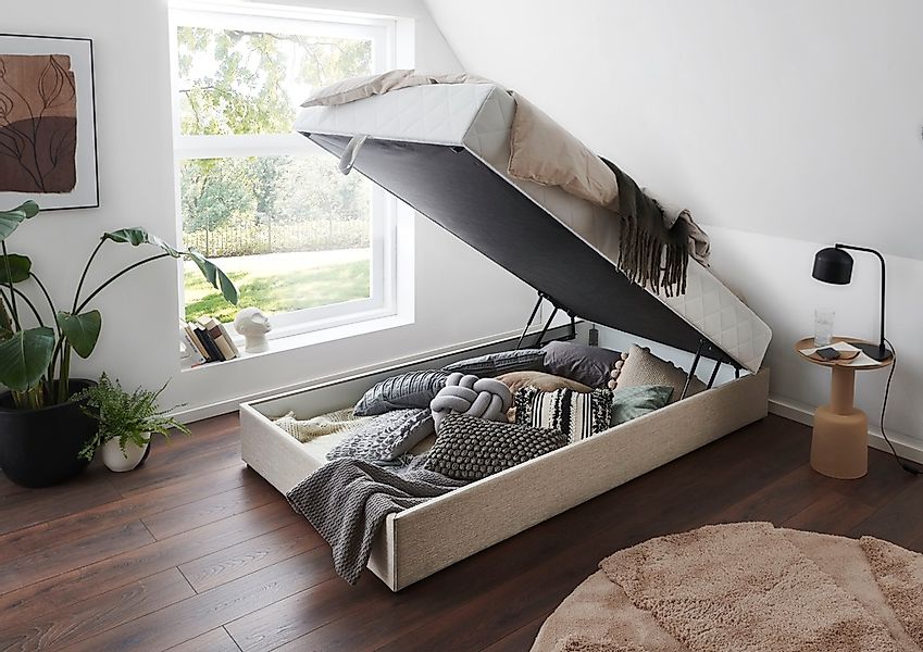 ATLANTIC home collection Boxbett "BELINA" mit Taschenfederkernmatratze und günstig online kaufen