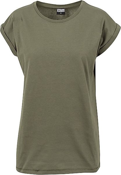 URBAN CLASSICS Kurzarmshirt Urban Classics Damen Ladies Extended Shoulder T günstig online kaufen