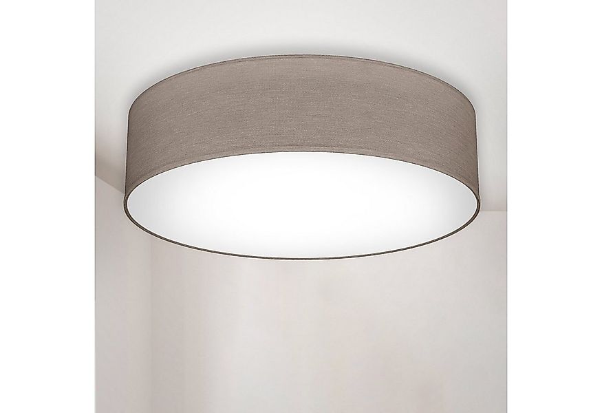 B.K.Licht LED Deckenleuchte, ohne Leuchtmittel, Warmweiß, Deckenlampe, Text günstig online kaufen