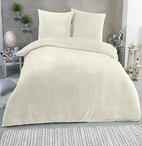 Malika Bettwäsche 135x200 + 80x80 cm Cashmere Touch Bettwäsche, atmungsakti günstig online kaufen