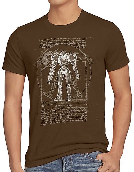 style3 T-Shirt Vitruvianische Samus Return metroid günstig online kaufen