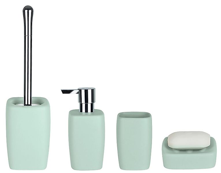 spirella Badaccessoires-Sets RETRO Pastell, Zubehör-Set aus hochwertiger Ke günstig online kaufen