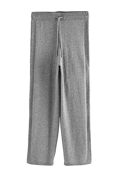 Next Jogginghose Gestrickte Co-Ord Jogginghose aus Kaschmirmix (1-tlg) günstig online kaufen