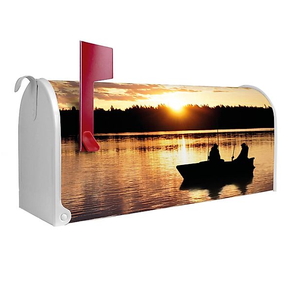 Banjado Amerikanischer Briefkasten Weiß 48x22x16cm US Mailbox Letterbox Pos günstig online kaufen