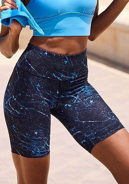 LASCANA ACTIVE Shorts Abstrakte Musterung günstig online kaufen