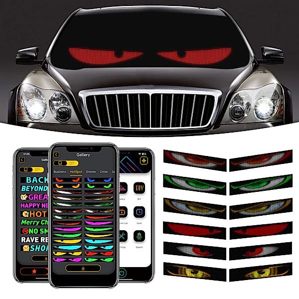 JOYOLEDER LED Stripe 2X LED-Matrix-Panel APP-Steuerung, günstig online kaufen