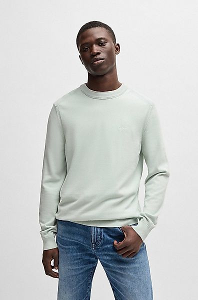 BOSS ORANGE Strickpullover Asac mit Logostickerei auf der Brust günstig online kaufen