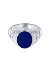 Kuzzoi Siegelring Basic Herren Siegelring Oval günstig online kaufen