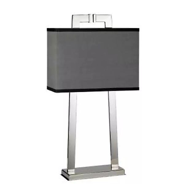 Tischleuchte KANDILA Grau H:66cm Design Bodenlampe günstig online kaufen