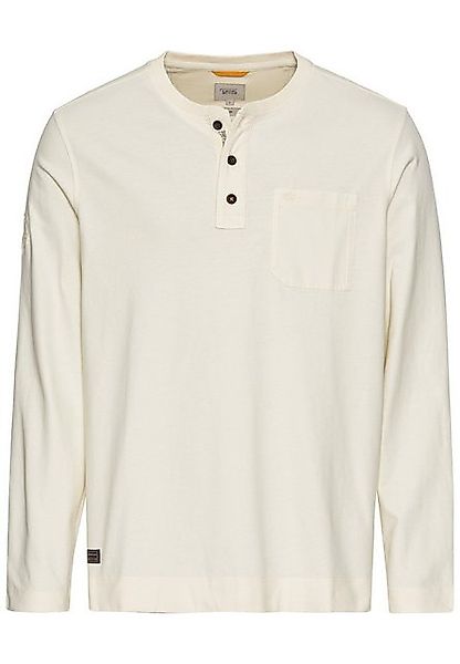 camel active Henleyshirt aus Organic Cotton günstig online kaufen