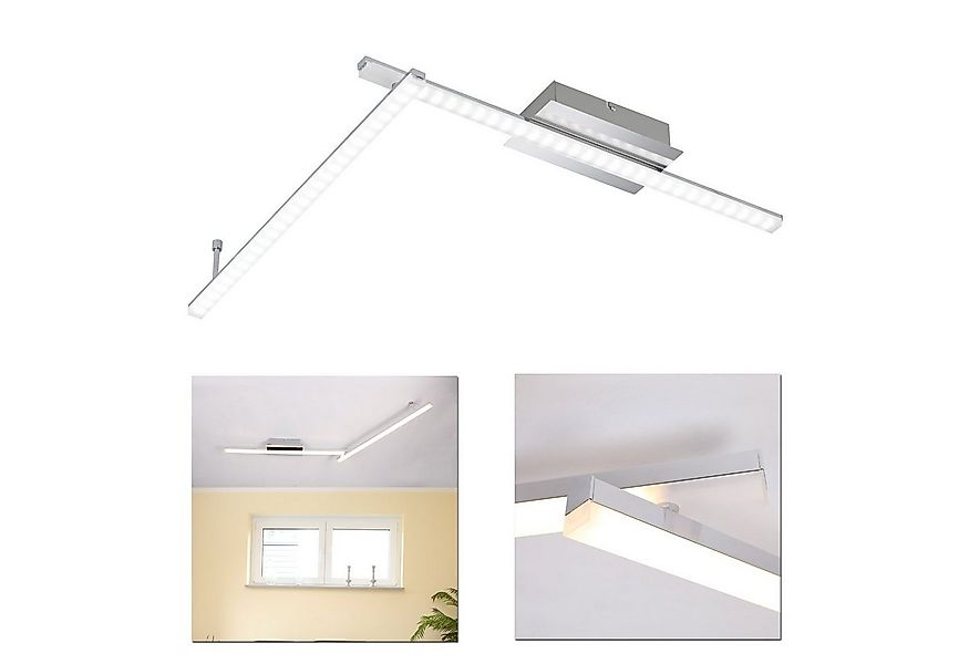 Home4Living LED Deckenleuchte Deckenlampe modern 2-flammig, inkl. Leuchtmit günstig online kaufen