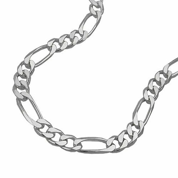 SIGO Kette, Figaro flach, 50cm, Silber 925 günstig online kaufen