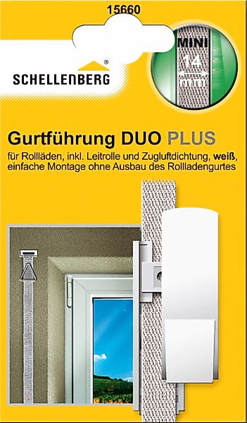 SCHELLENBERG Rollladen-Gurtführung »Duo Plus für das Rollladensystem Mini« günstig online kaufen