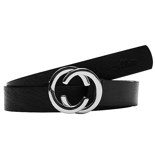 s.Oliver Ledergürtel Damen Leder Gürtel Belt günstig online kaufen