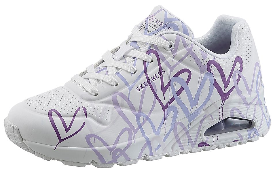 Skechers Wedgesneaker "UNO-SPREAD THE LOVE" Freizeitschuh, Halbschuh, Schnü günstig online kaufen