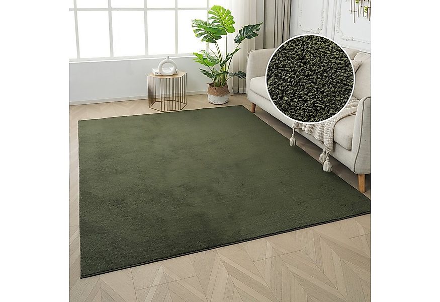 my home Teppich Cali light, weich, modern, waschbar, rechteckig, Höhe: 13 m günstig online kaufen