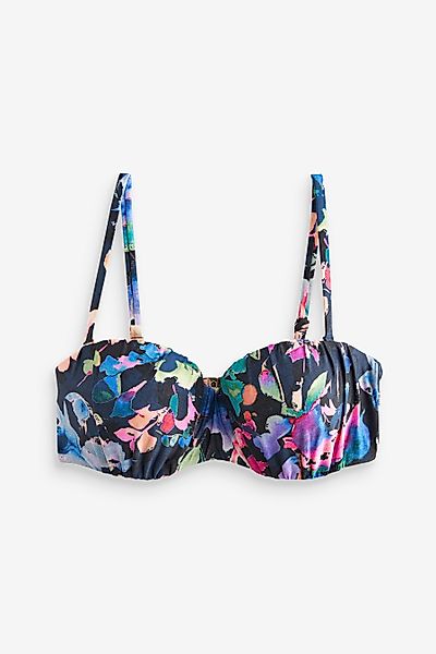 Next Bandeau-Bikini-Top Formendes, gerafftes Bikinioberteil mit günstig online kaufen