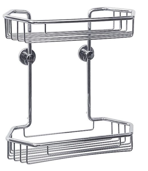 tesa Duschablage 1x tesa draad Duschregal, Komplett-Set 2-tlg., chrom 13,5 günstig online kaufen